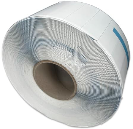 JD Brands 1000-Roll Strong Number Plate Adhesive Pads – Premium Double-Sided Stickers for Car Registration Plates, No Screws Needed, Secure Mounting & Easy Installation