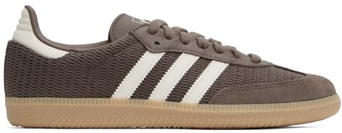 adidas Herren Samba OG Sneaker, Earth Strata Wonder White Magic Beige, 38.5 EU