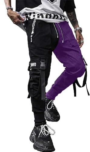 XYXIONGMAO Men's Hip Hop Harem Streetwear Tactical Sports Pants