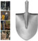 WY8 Pelle durable ultime – Pelle de jardin multifonction en métal robuste pour l'aménagement paysager, le jardinage, l'entrepreneur, le bricolage, les tranchées, les tâches extérieures (tête de pelle