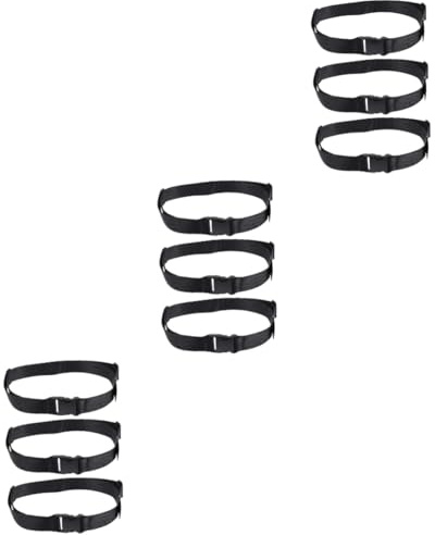 VANZACK 9 Stck. Hochstuhl Teilig Verstellbar Babyhochstuhl Gurtsystem Babysitz Gurt für Kleinkinder Schutzgurt für Kinderstuhl und Einkaufswagen Vielseitig Einsetzbar