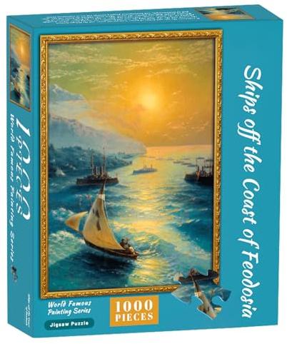 Landschaftspuzzle – Stimulierendes Gesellschaftsspiel – Naturpuzzle mit 1000 Teilen zum Zusammenbauen – für Familienaktivitäten während Weihnachts- und Erntedankfest, zu Hause oder auf Reisen