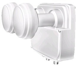 Monoblock Twin LNB Opticum 0,1 dB HD ready Astra Hotbird LMTP-04H