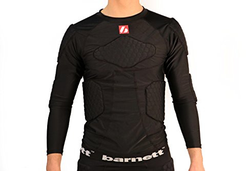 Unbekannt FS-08 Kompressionshemd mit Langen Ärmeln, 5 Schutzelemente, amerikanischer Fußball (XL)