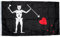 3 x 5 schwarz Bart Blackbeard Pirat Rough Tex Nylon gestrickt Flagge 3 'x5' Banner 100D House Banner Double genäht farbbeständige Premium Qualität