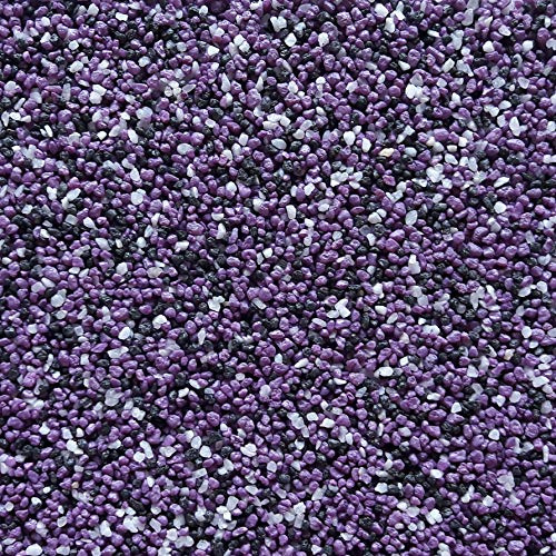 H+V Paul Kamm® Buntsteinputz Mosaikputz 1-2mm CoPa2 Lila/Schwarz/Weiß(Naturkorn) - Hergestellt in Bayern -