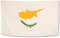 SCAMODA Bundes- und Länderflagge aus wetterfestem Material mit Metallösen, Outdoor Fahne & Flagge (Zypern) 150x90cm
