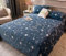 Stillshine. Kuscheldecke Flauschige Wohndecke Decke Warm & Weich Für Kinder, Microfaser flanelle Fleecedecke, Falten Sofadecke Tagesdecken (Mond Stern,180X200cm)