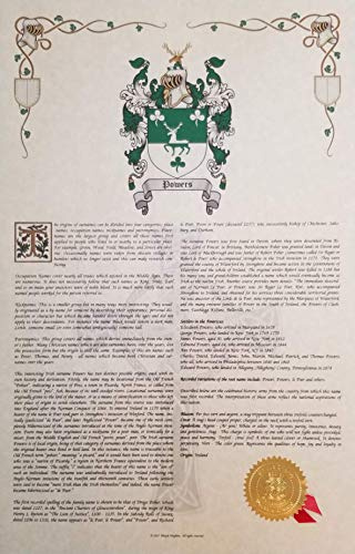Mr Sweets Bast Coat of Arms, Crest & History 11x17 Print - Name Meaning, Genealogy, Family Tree Aid, Ancestry, Ancestors, Namesakes - Surname Origin: German Germany