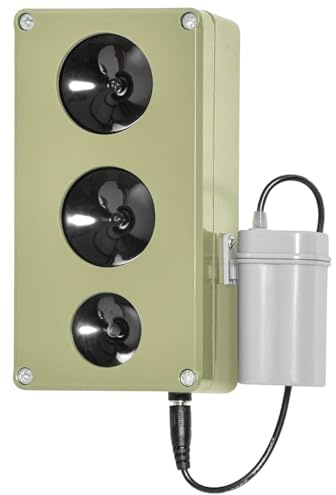 Répulsif Ultrasons pour rongeurs, Souris, Rats et Martres | facile à monter sur l'aimant | pour Repousser Animaux Nuisibles | Appareil haute fréquence | Protecteur de Jardin, Maison, Garage, Grenier