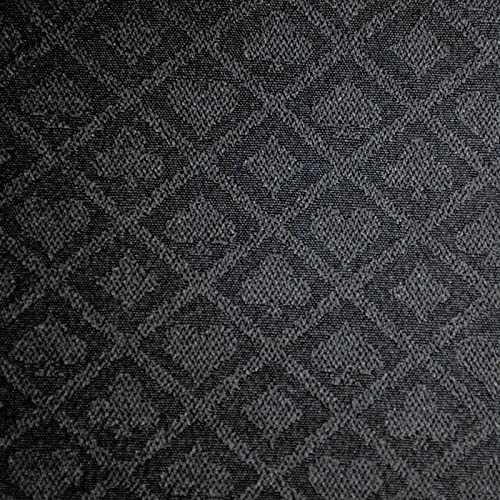 Suited Poker Table Speed Cloth, zweifarbige Tischdecke mit Diamanten, Herzen, Clubs und Pik-Muster, staubdichte und wasserdichte Tischdecke für Pokertische (schwarz), 274 x 152 cm