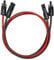 Câble de connexion professionnel (6 mm²4 mm²), Câble Souple 6mm2, Lignes rouges et noires, Câble Solaire avec Fiche Solaire Montée des Deux Côtés (6 mm²-10 m)