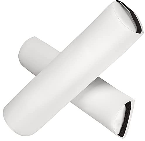 tectake® Lot de 2 Coussin de massage de Table de Massage pour Massage cervicales et cou Massage nuque Massage genoux Massage dos Massage pieds Coussin de positionnement Rouleau de massage