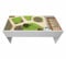STIKKIPIX Möbelfolie DSWT15 Aufkleber passend für den DUNDRA-Tisch von IKEA (Möbel nicht inklusive) (1, Bauernhof)