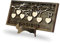 Kaululu Personnalisé 7 Prenoms Plaque Arbre de la vie Généalogique en Bois décor Bureau Signe Décoration de Bureau Cadeau pour la Famille Maman noël fête des mères