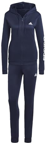 adidas Damen Linear Track Suit, Legend Ink, L