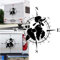 Rakelfix Kompass Lustiger Pudel Hund Aufkleber Größe&Farbe wählbar Hund Hunde Wohnmobil Caravan Autoaufkleber Sticker Kompassrose Windrose Camper