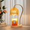Pagezol Electric Candle Lamp Warmer with Dimmer and Timer, Candles Flameless Burner, Vintage Wax Melter, Candle Wax Melter for Scented Candle Jar, with 2 Bulbs, for Home Décor, Christmas, Birthday