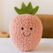 champracer Plüschtier Stofftier Obst Plüschtier Plüschkissen Spielzeug, Kissen Puppe Wurfkissen, Schmusetier Geschenk für Kinder Mädchen Jungen (25 cm,Erdbeere)