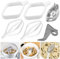 Cookie Paddles & Dough Hook Extender Kit for Bosch Plus Stand Mixers, Nu-Trimill Artiste Mixers, Used In Conjunction With Metal Drives, Ideal For Cakes, Breads, Pancakes, Muffins, etc.