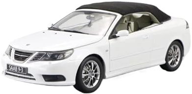 YRXIAO Modellbausatz Auto 1:18 Für Saab 9-3 SAAB Legierung Auto Modell Auto Modell Limited Edition Auto Modell Hobby Display Dekoration Kunst Für Wohndekorationen