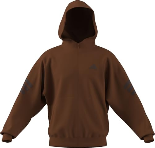 adidas Herren Future Icons Three Stripes Full-Zip Hoodie Kapuzen-Oberteil (1er Pack)