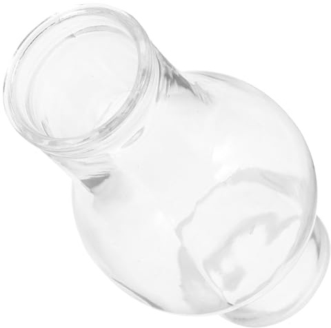 Verre de Lampe à Pétrole Ancien, Cheminée en Verre 1 Pc, Protecteur | Verre Transparent Épais, Trou de 3cm, Remplacement Facile pour Éclairage D’appoint