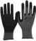 NITRAS Nylotex 3520 Nylon-Latexhandschuhe Arbeitshandschuhe 12 PAAR Größe 7 (S), Grau