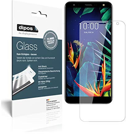 dipos I 2X Protector de Pantalla Compatible con LG K40S Vidrio Flexible Cristal Proteccion 9H