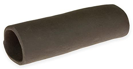 DRAK-Aquaristik AquaKeramik Fronteingangshöhle (FES2) 10 cm × 2,5-3 cm in Schwarz