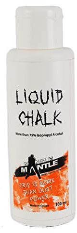 Mantle - Liquid Chalk 1 x 100 ml Flüssigkreide Kletterkreide zum Bouldern Klettern Gym Gewichtheben von Profis verwendet