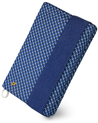GUGGIARI® Slim Wallet mit RFID Schutz für Kreditkarten-, Bargeld- und Schlüsselhalter - Kartenetui Herren - Schlanke Geldbörse Damen - Portemonnaie - Kreditkartenetui (Blue)