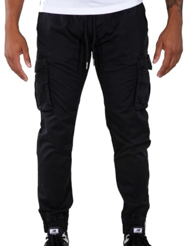 ALPHA INDUSTRIES Men's Cotton Twill Jogger Casual Trousers for Men Casual Pants