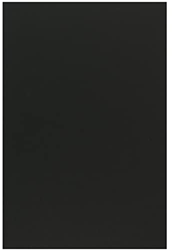 Netuno 100x Tonkarton Schwarz DIN A4 210× 297 mm 210g Sirio Color Nero Feinkarton Kreativ-Karton farbig Bastel-Bogen Naturkarton für DIY Projekte Visitenkarten Basteln