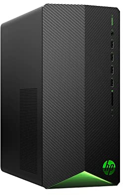 HP Pavilion Gaming Desktop PC - AMD 6-Core Ryzen 5 5600G Processor, AMD Radeon RX5500, 8GB RAM, 256GB PCIe NVMe SSD, Win 10 Home