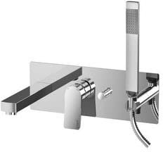 Paffoni TI001CR Miscelatore incasso vasca/doccia (2 uscite) con deviatore a pulsante