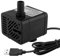 USB Mini Tauchwasserpumpe (DC 5V 1-3W 200L/H) Einstellbare, ultraleise kleine Wasserpumpe für Haustierbrunnen, Aquarium, Teich, Hydroponik, drinnen oder draußen
