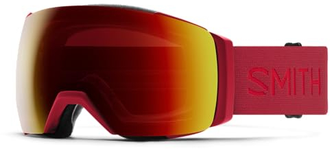 SMITH OPTICS I/O MAG XL Ski- Snowboardbrille CRIMSON - ChromaPOP Red Mirror Sun NEU