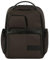 Zaino porta PC 15,6'' in tessuto e pelle