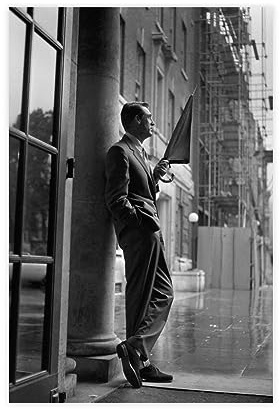ZOLULA Filmschauspieler - Cary Grant Vintage-Poster auf Leinwand, Wandkunst, Dekor, Bild, Gemälde für Wohnzimmer, Schlafzimmer, Dekoration, ungerahmt, 20 x 30 cm