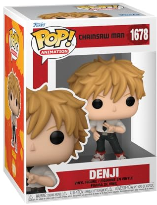Funko Pop! Animation: CSM - Denji - Chainsaw Age 3+ Man - Collectable Vinyl Figure - Gift Idea - Official Merchandise - Toys for Kids & Adults - Anime Fans - Model Figure for Collectors and Display