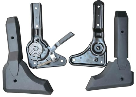 Perfeclan Gaming-Stuhl, Winkelversteller, Metall-Mehrwinkelregler, Stuhl mit hoher Rückenlehne, drehbarer Schreibtisch, Computerstuhl, Winkelversteller, 180 Grad