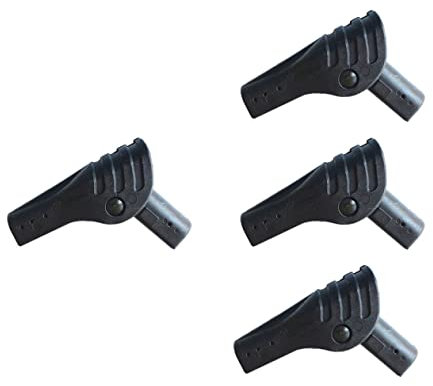 Gogogmee 4 Stück Zeltverbindungsstücke Nylon Faltgelenk Stützstangenadapter Für Outdoor Zelt Reparatur DIY Zubehör Eck- Und Mittelverbindungen Korrosionsbeständig