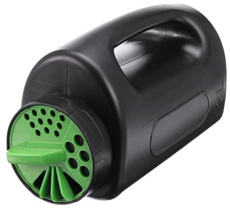 Spandiconcime portatile – Spandiconcime manuale per semi, dispenser per fertilizzante a mano singola | Spandiconcime di grande capacità con impostazioni regolabili, dispenser per la manutenzione del