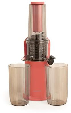 CREATE/JUICER SLOW MINI/Blender à extraction lente Brique/Fonction inverse, facile à nettoyer, taille compacte, moteur 150 Watt DC