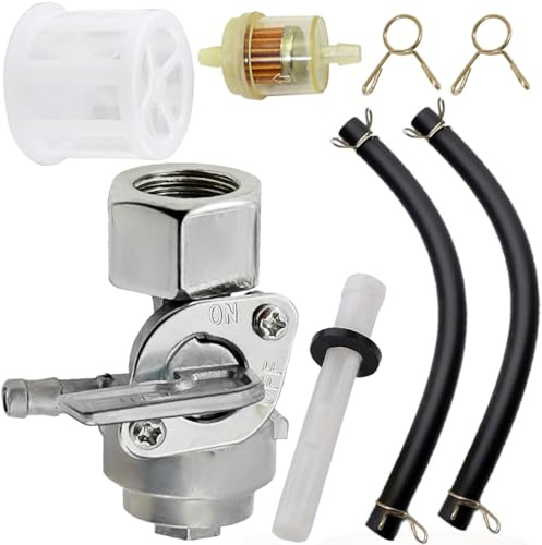 ZAMDOE M16 x 1,5 mm Válvula de Cierre de Combustible para generador, Llave de Purga de Combustible para Predator 9000 8750 6500 4000 4375 para Centurion, para Westinghouse, para Generac generador