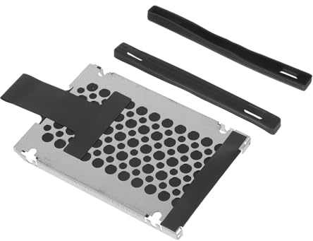 SOIMISS Festplattenhalterung mit Gummischienen für IBM kompatibel Stoßdämpfende Laufwerks Einbaurahmen Abdeckung Vibrationsreduzierender Hard Disk Drive Montagehalter