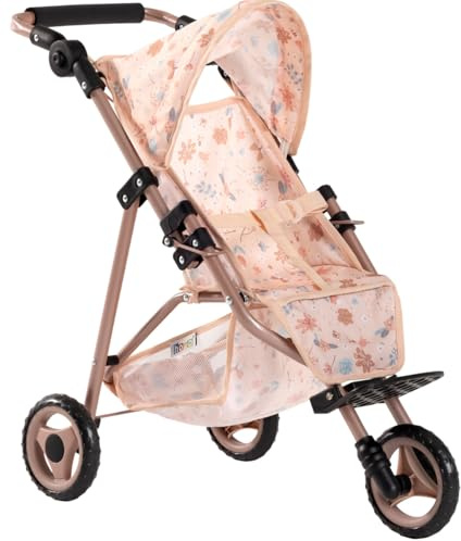 howa poupée Buggy Poussette de poupée Jogger pour poupées jusqu'à 50 cm minifleurs 2260