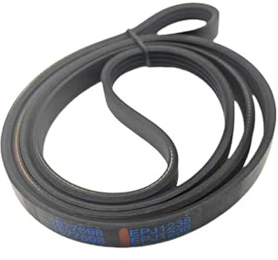 4EPJ1238 Waschmaschinenriemen, kompatibel for Hanseatic, kompatibel for Whirlpool, kompatibel for Bauknecht, 461971410191 1577579 1238PJ 4EL 4PJE1238(1pc4EPJ1238)