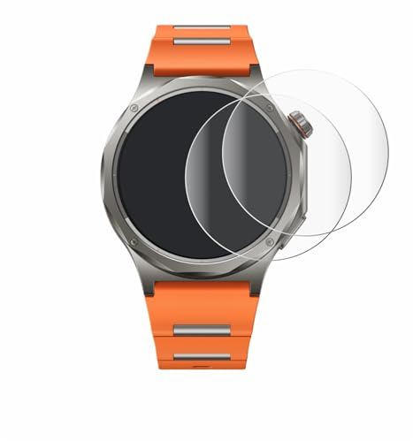 BROTECT 2 Stück Full-Cover Schutzfolie für Oppo Watch X3 Full-Screen Displayschutz-Folie [3D Curved, Anti-Fingerprint, Kristall-Klar]